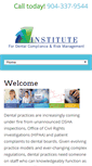 Mobile Screenshot of dentalcomplianceinstitute.org